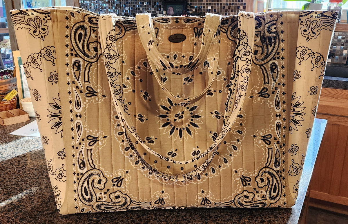 Bandana Tote Bag / Beginning Bag Making Class