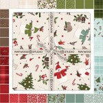 2.5in Strips Snowtop Mountain Flannel 40pcs/bundle