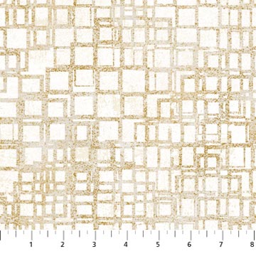 Gatsby Squares Cream/Taupe 6697