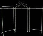 4 x 9 Table Top Tri Stand White