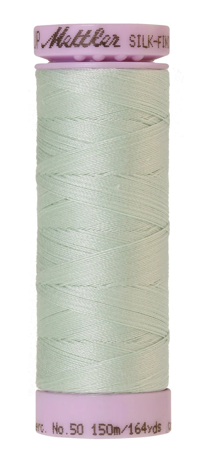 Mettler 0018 Silk-Finish 50wt Solid Cotton Thread 164yd/150M Luster