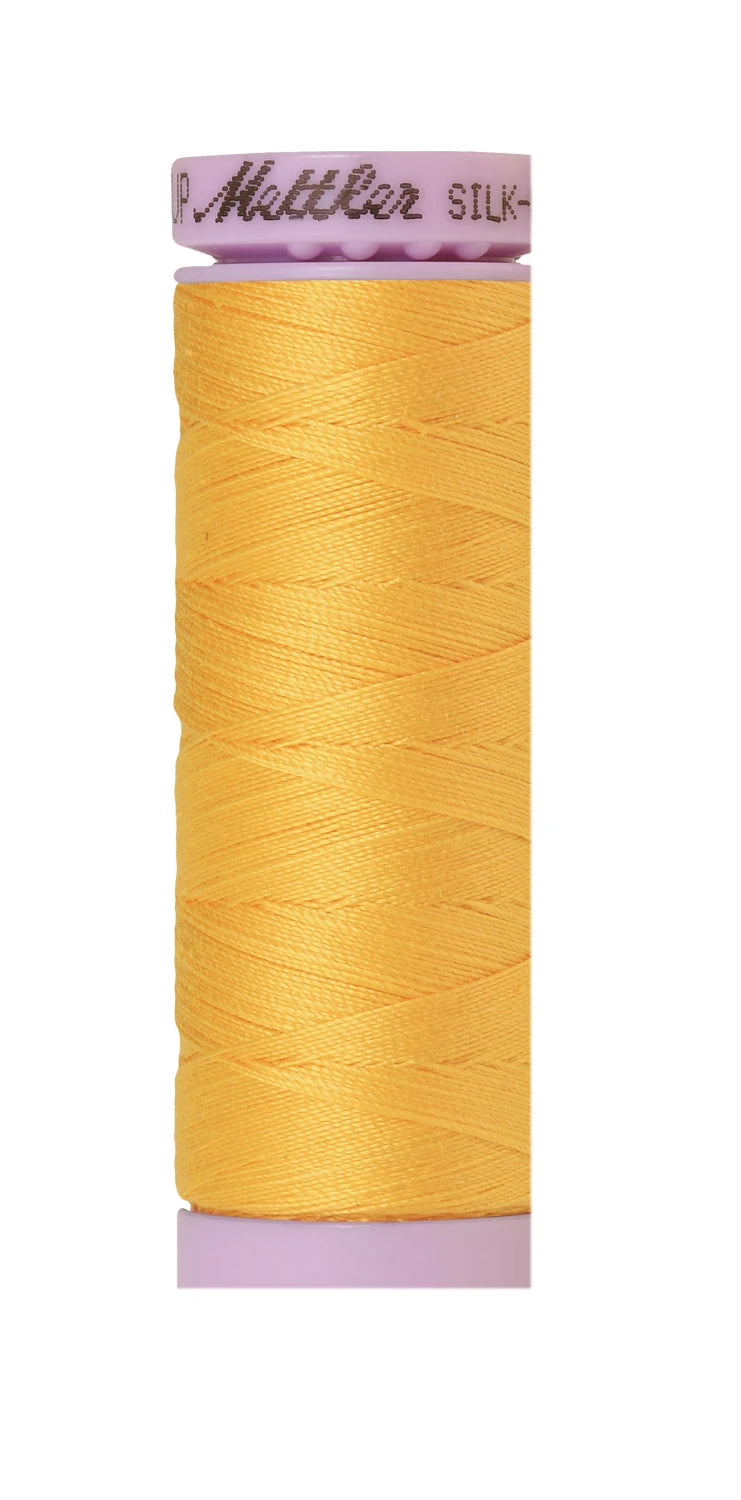 Mettler 0120 Silk-Finish 50wt Solid Cotton Thread 164yd/150M Summersun