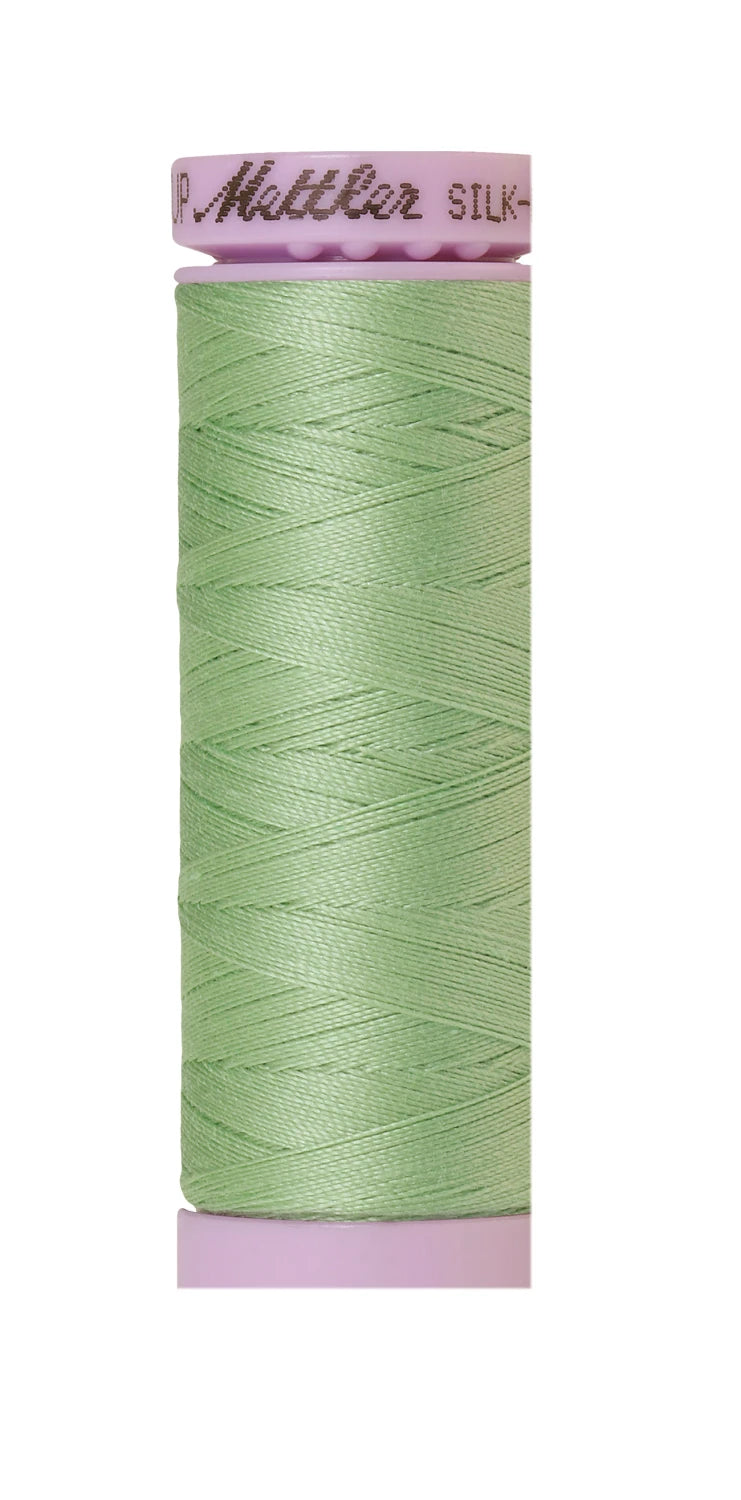 Mettler 0220 Silk-Finish 50wt Solid Cotton Thread 164yd/150M Meadow