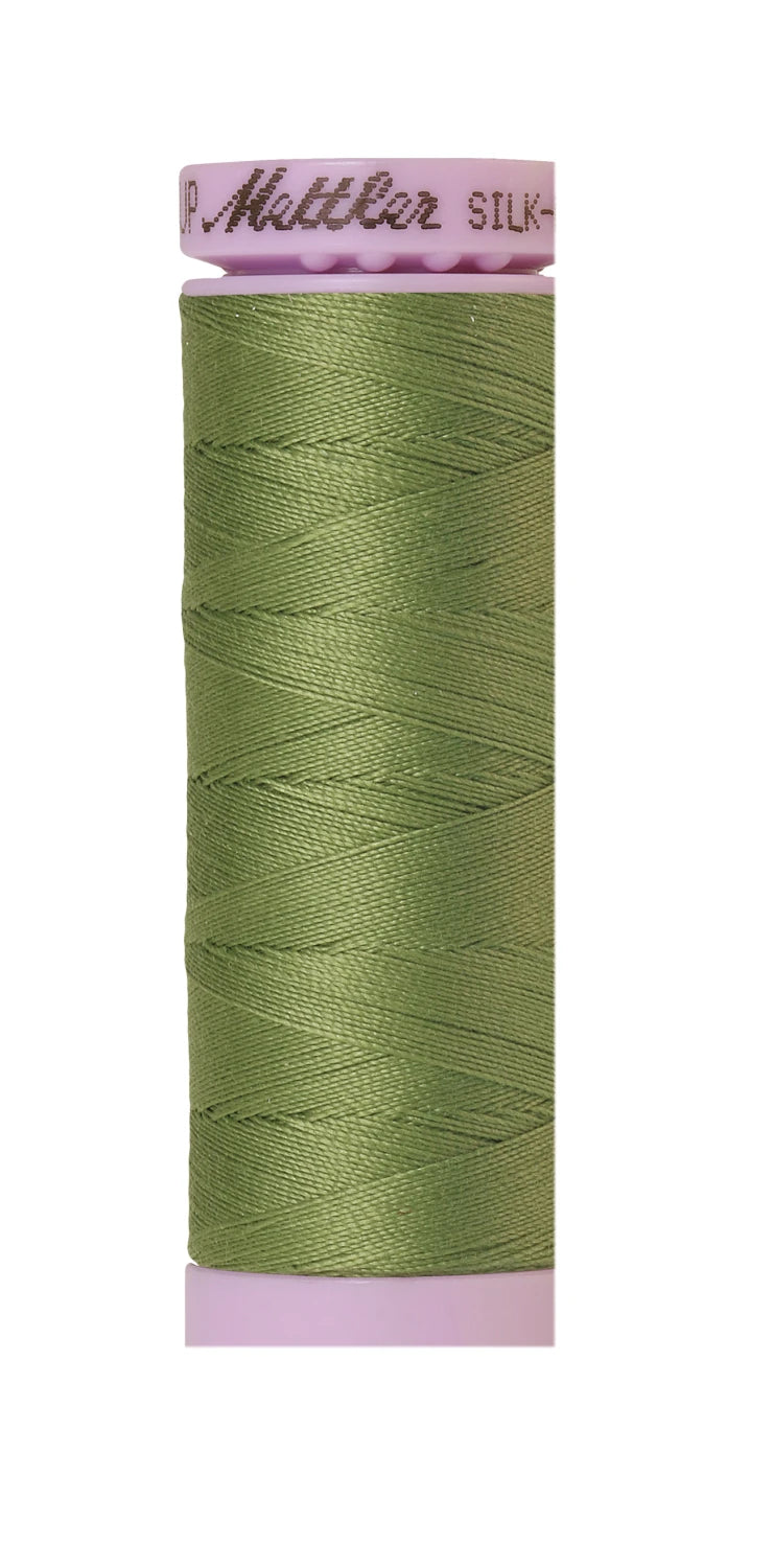 Mettler 0840 Silk-Finish 50wt Solid Cotton Thread 164yd/150M Common Hop