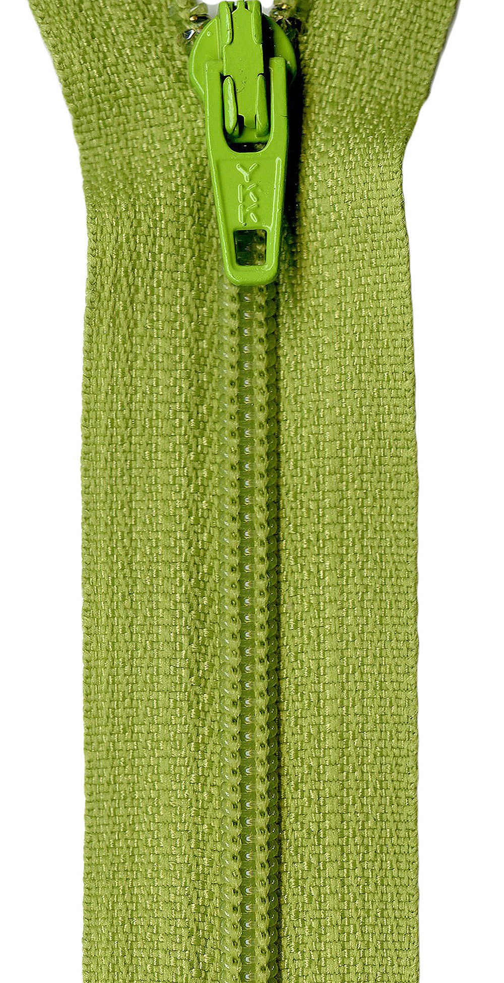 22in Size 3 Zipper Kiwi 1