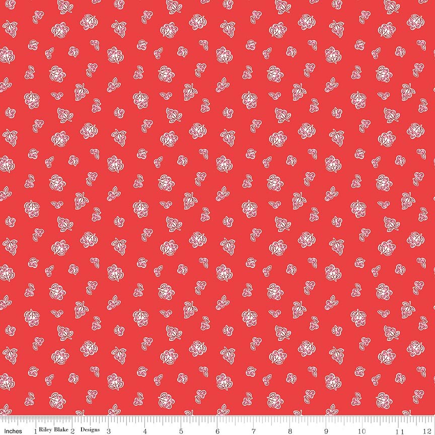 Traditional 30's Berries Red
