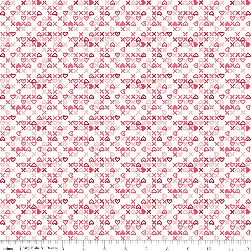 Bloom & Heart Sweet XOXO Off White