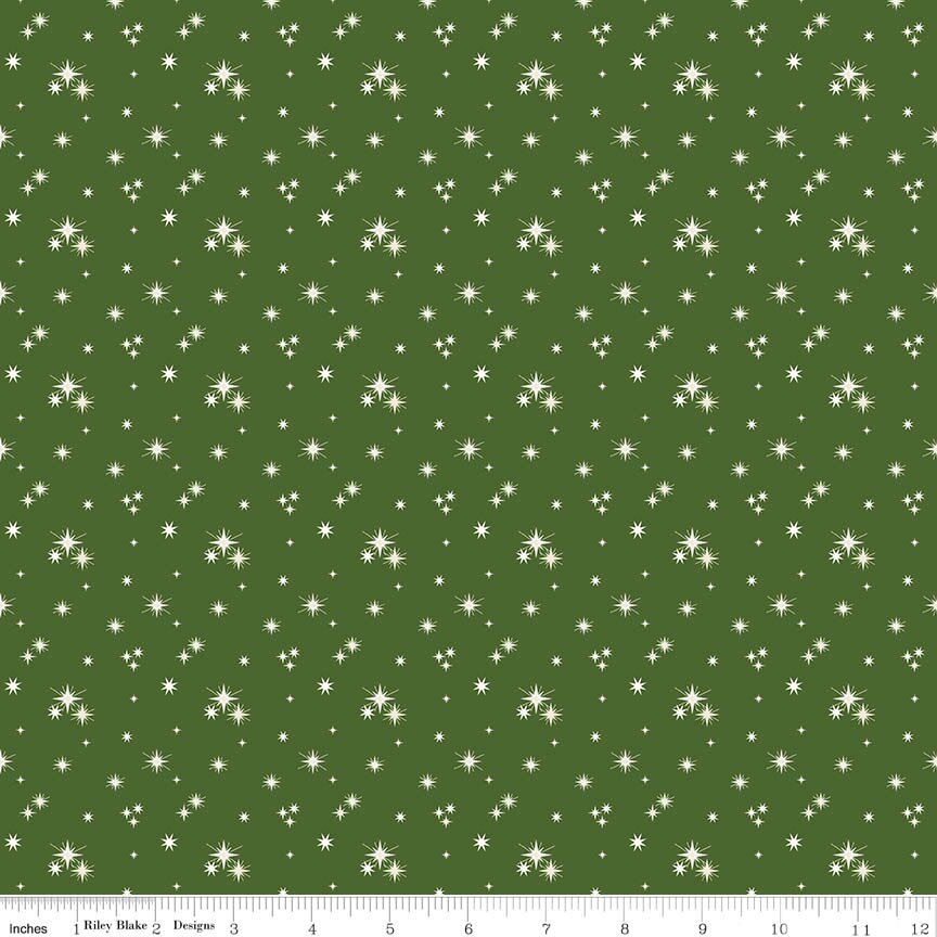 Peace on Earth Twinkle Green