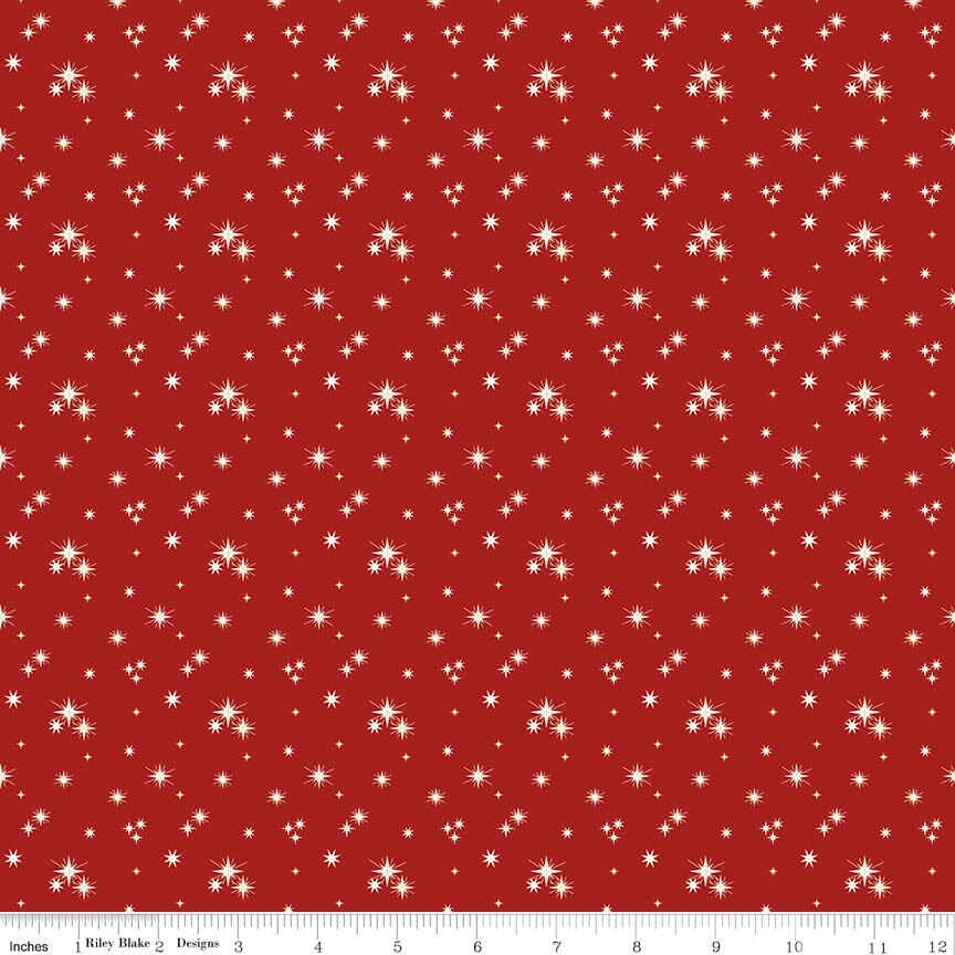 Peace on Earth Twinkle Red