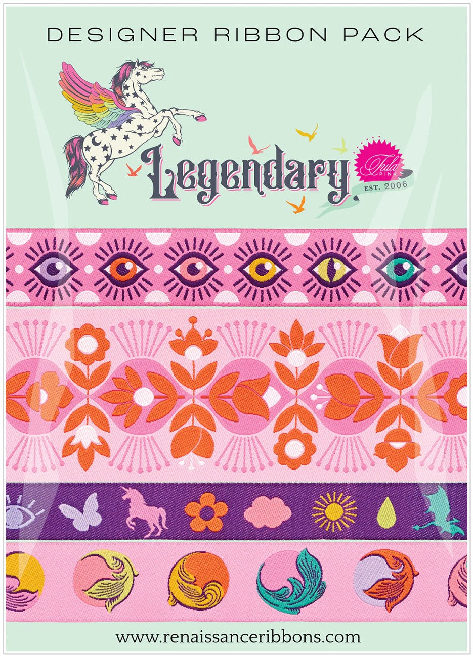 Tula Pink Legendary Wild Orchid Designer Pack