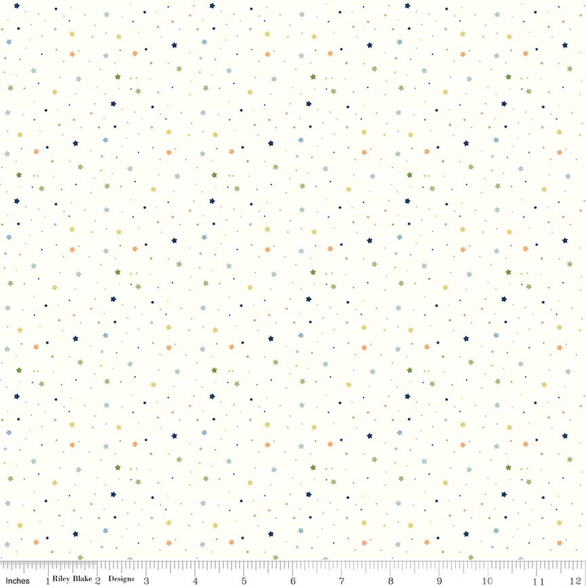 Love You to the Moon Flannel Stars Multi
