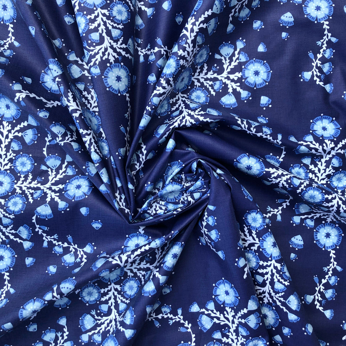 Splash Laminate Cotton Fabric 1 Yard Cut - Monterey