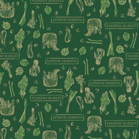 Farmstand Green Market Toile 5155