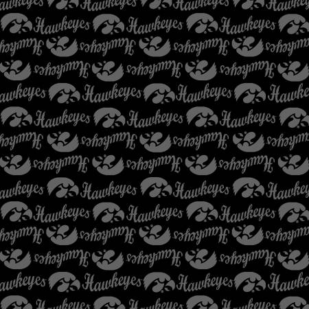 Iowa Black on Black Mini Packed IA1393B