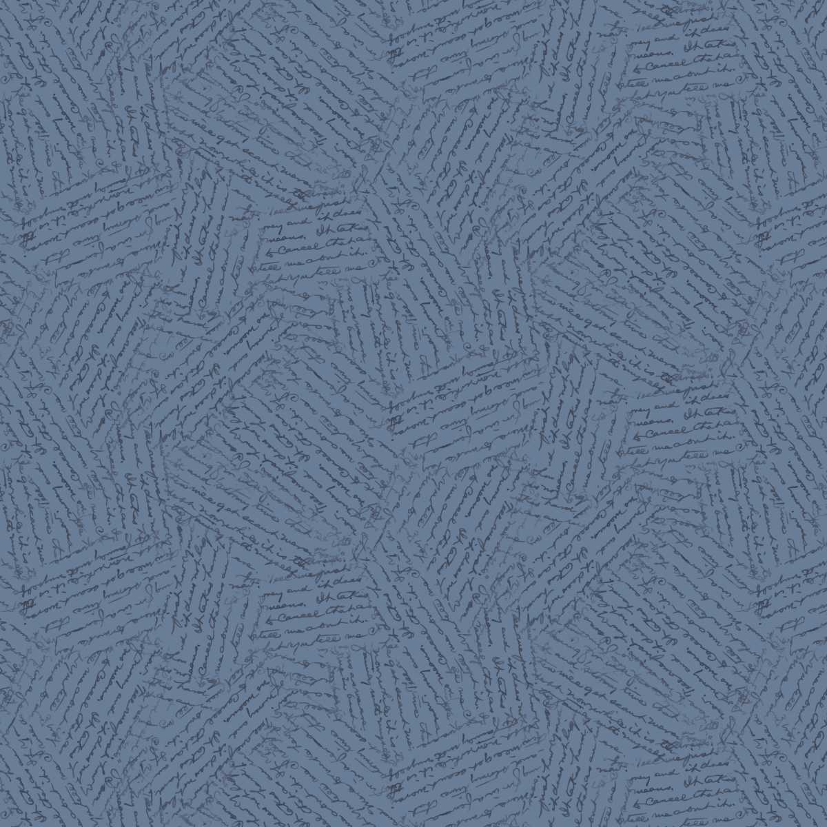 Kindly Yours Denim Cursive 6607