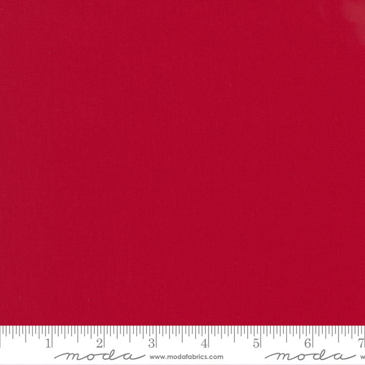 Bella Solids Christmas Red Fabric 990016