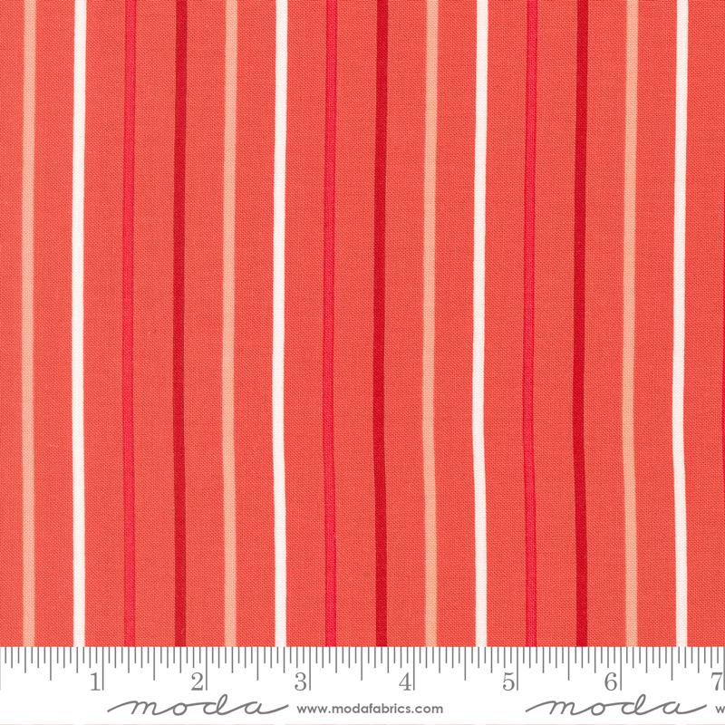 Magic Stripe Raspberry 5231 33 Moda #1