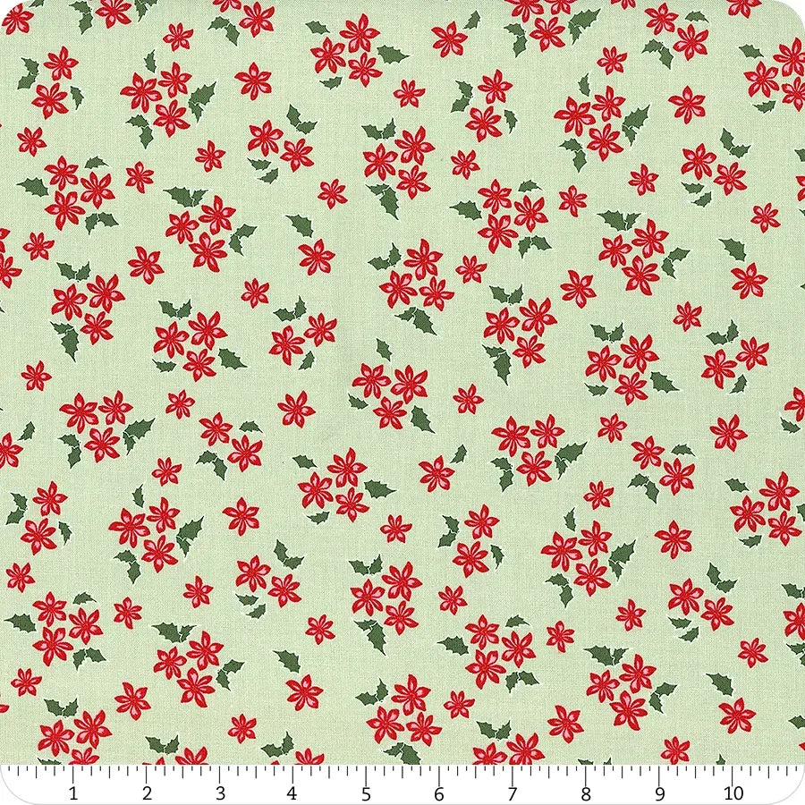 Mistletoe & Holly Floral Sage 805190