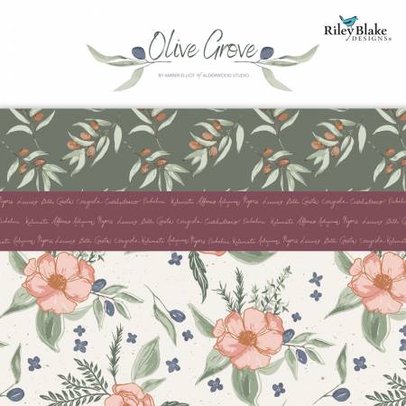Olive Grove 5in Squares 42pcs/bundle