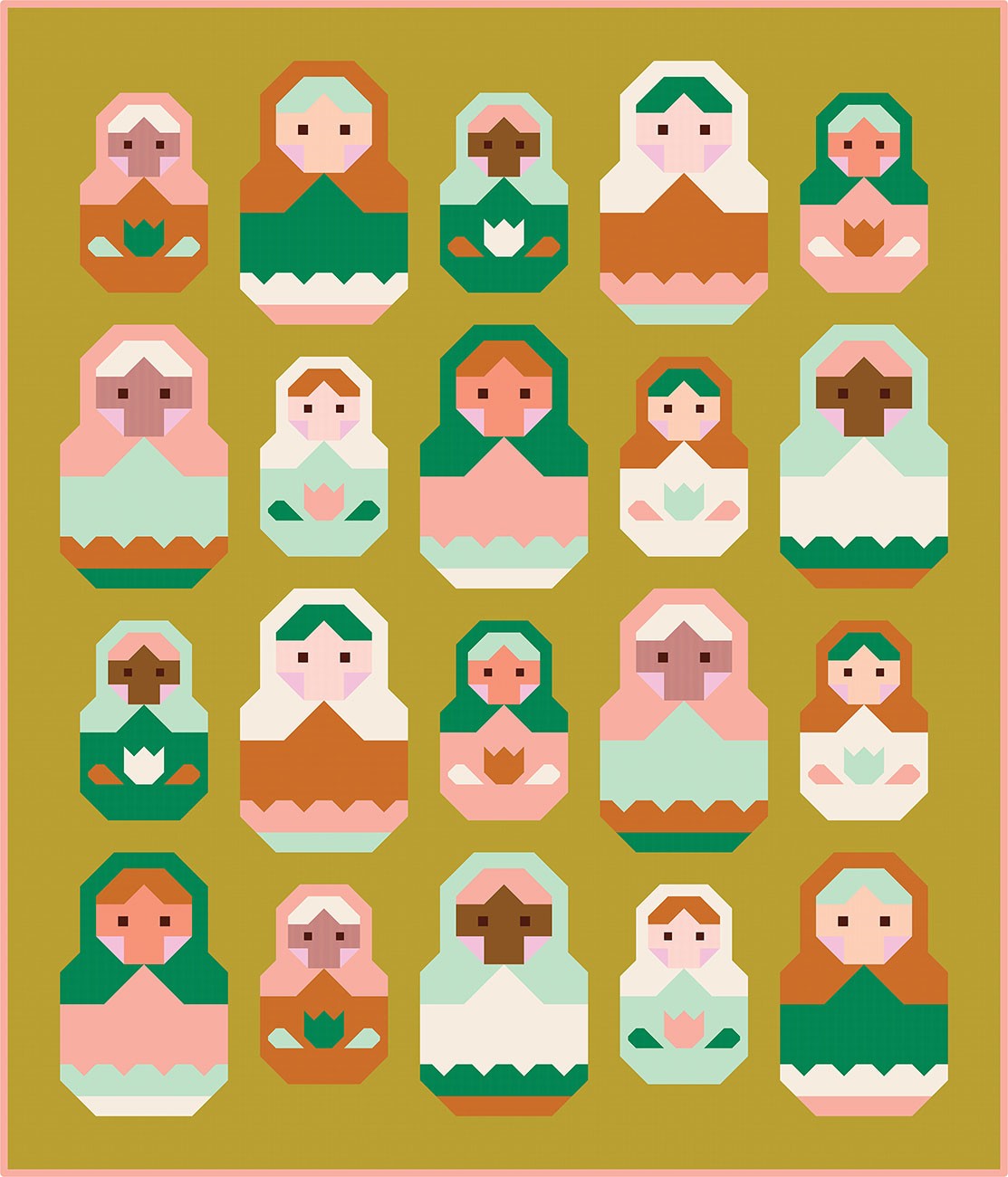 Nesting Dolls Quilt Pattern
