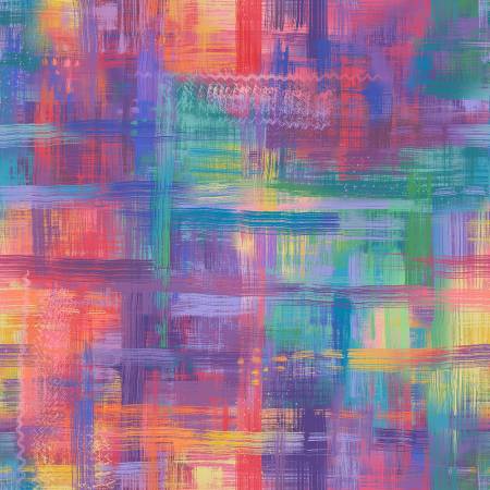 Rainbow/Multi Colorfield 108in Wideback 6W105