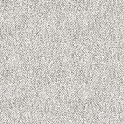 Woolies Flannel Soft Grey Herringbone 5F133