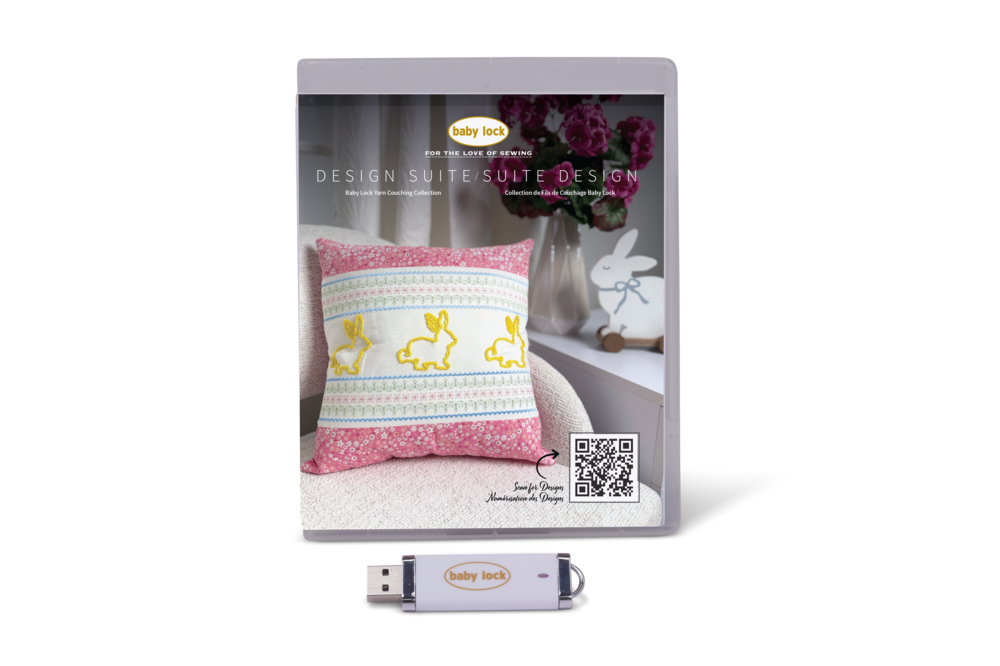 Baby Lock Design Suite Yarn Couching Embroidery Design Collection