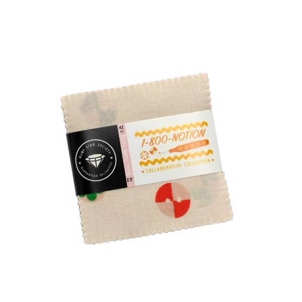 1-800-Notion Mini Charm 2 1/2" Squares