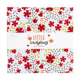 Little Ladybug 10 inch Fabric Squares