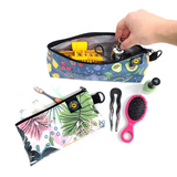 Splash Laminate Cotton Zipper Pouch Sewing Kit - Ballard