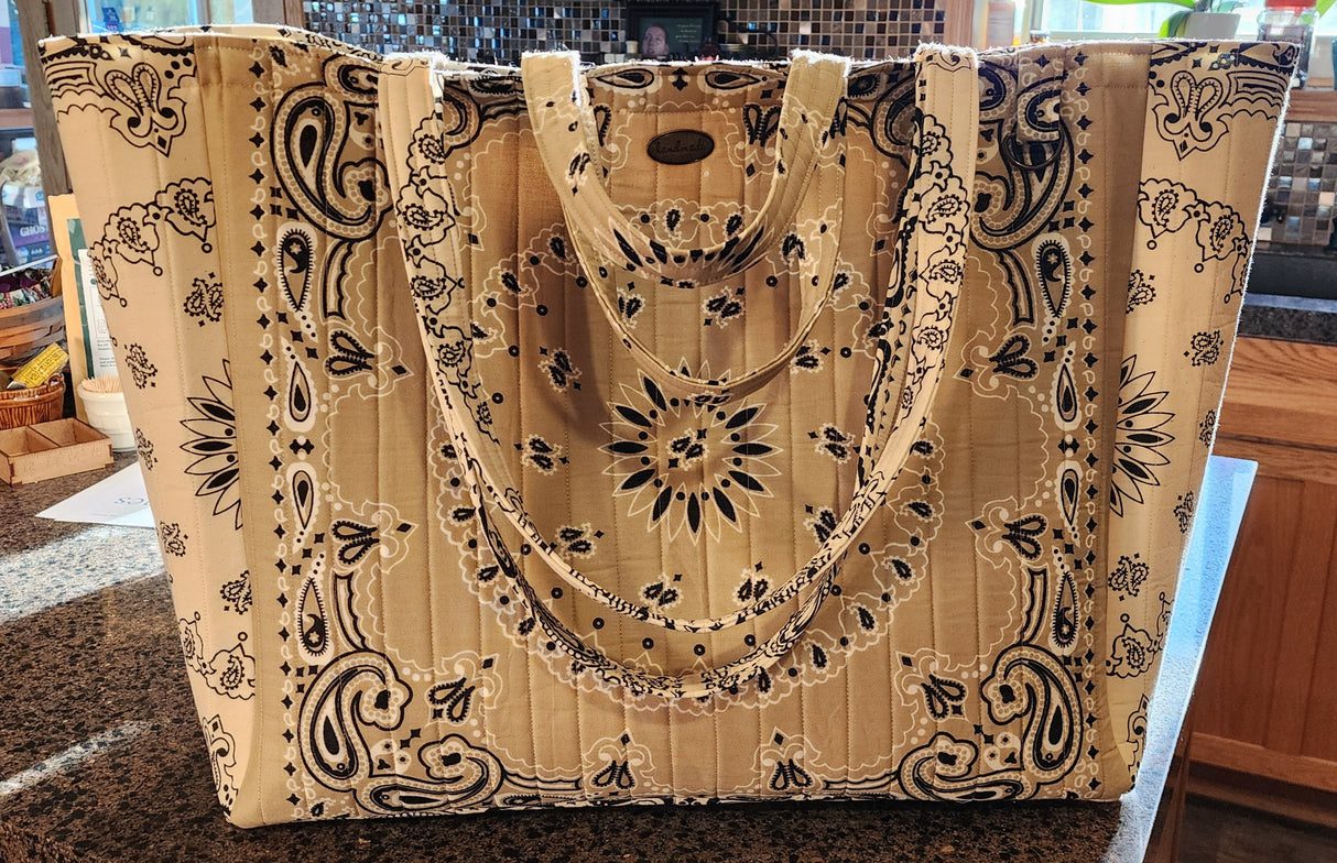 Bandana Tote Bag / Beginning Bag Making Class