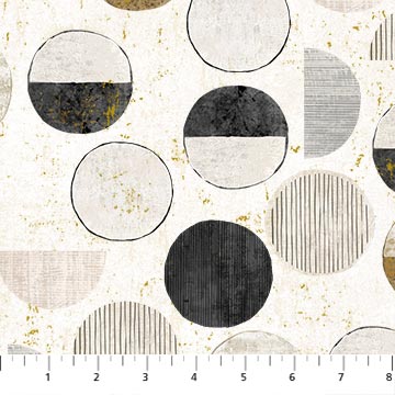 Gatsby Circles LtTaupe Multi 6699