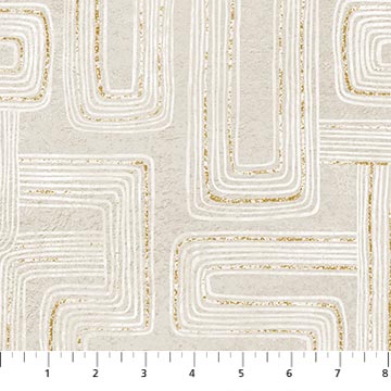 Gatsby Rectangles Cream/Taupe 6698