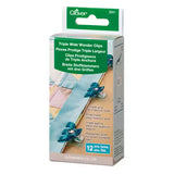 Triple Wide Wonder Clips 12pc