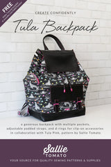 Tula Backpack Paper Pattern