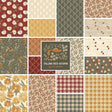 5In Squares Falling Into Autumn 42Pcs/Bundle