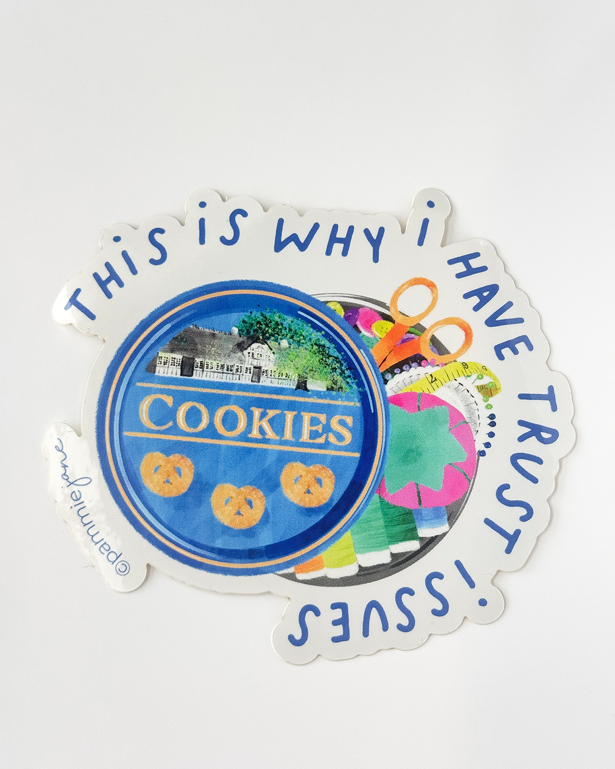 Sewing Kit Sticker