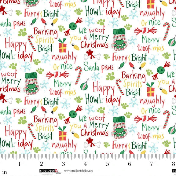 Merry Woof-mas Words