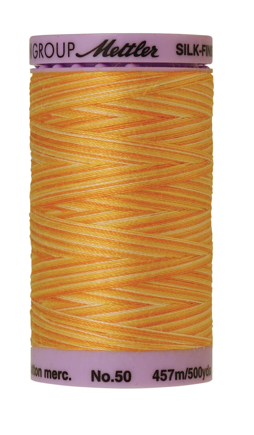 Mettler 9827 Silk-Finish 50wt Variegated Cotton Thread 500yd/457M Horizon