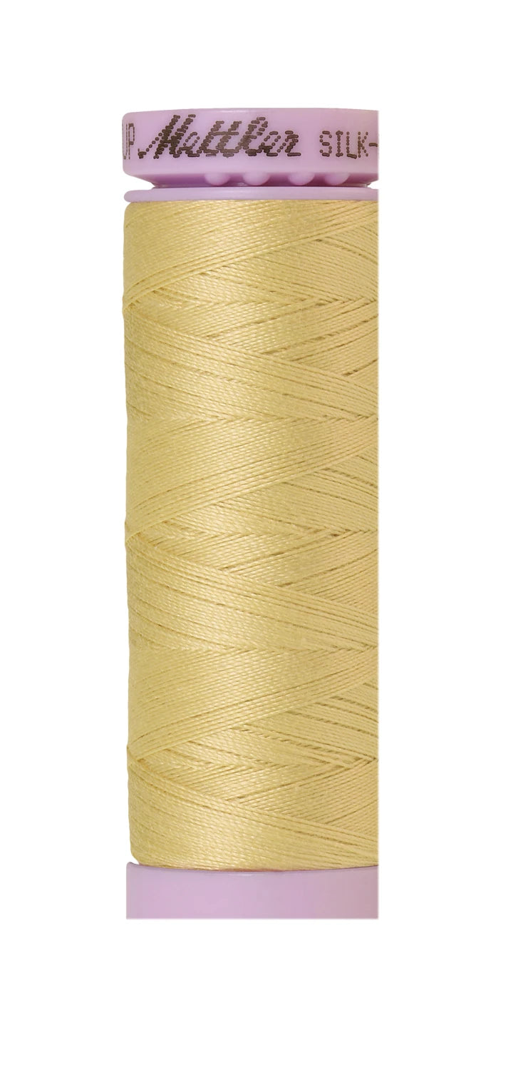 Mettler 0114 Silk-Finish 50wt Solid Cotton Thread 164yd/150M Barewood