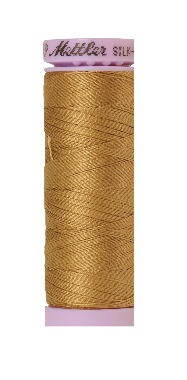 Mettler 0261 Silk-Finish 50wt Solid Cotton Thread 164yd/150M Sisal