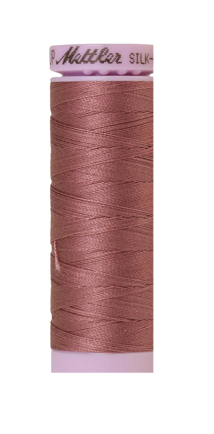 Mettler 0300 Silk-Finish 50wt Solid Cotton Thread 164yd/150M Smoky Malve
