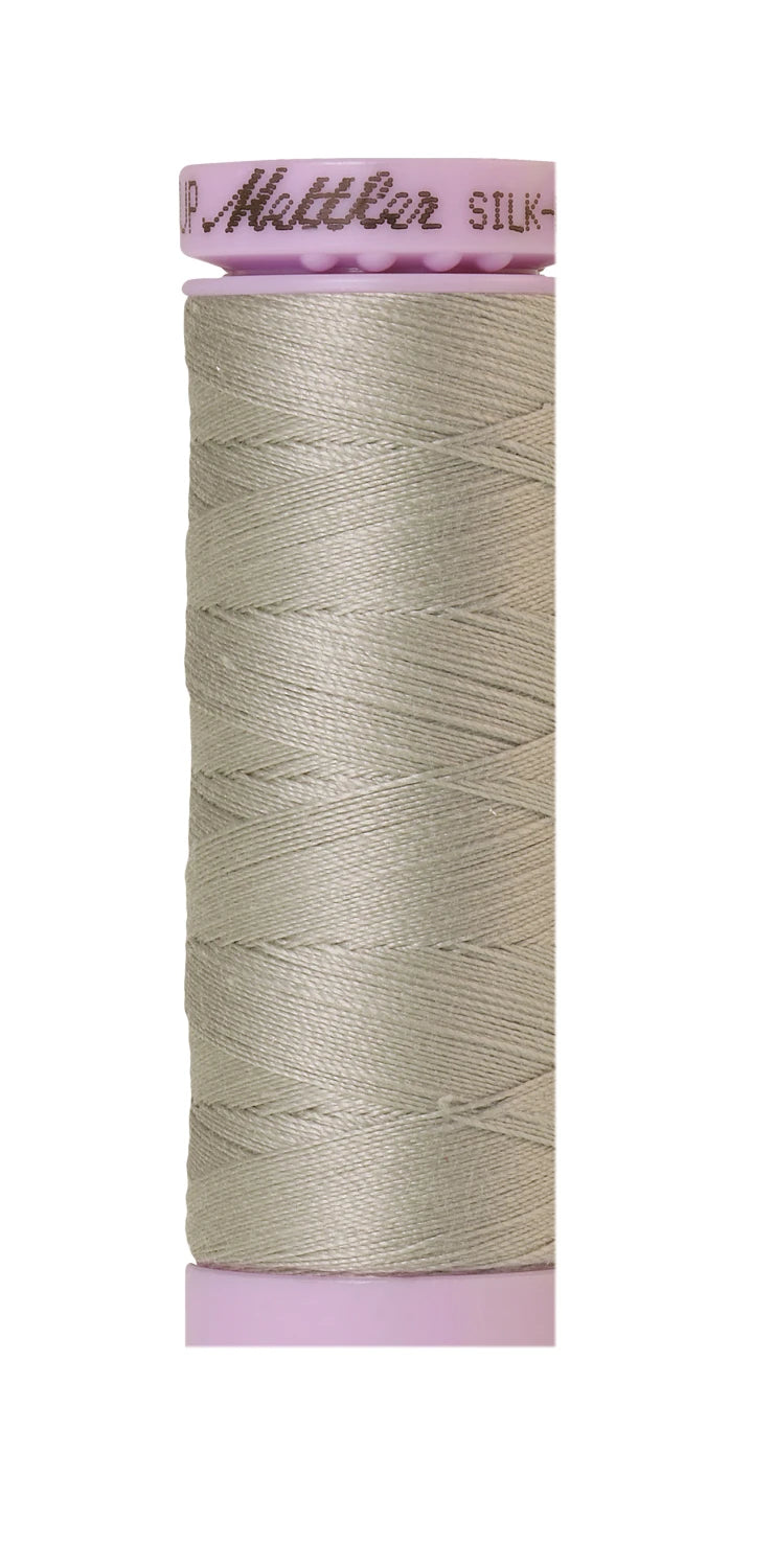 Mettler 0412 Silk-Finish 50wt Solid Cotton Thread 164yd/150M Fieldstone