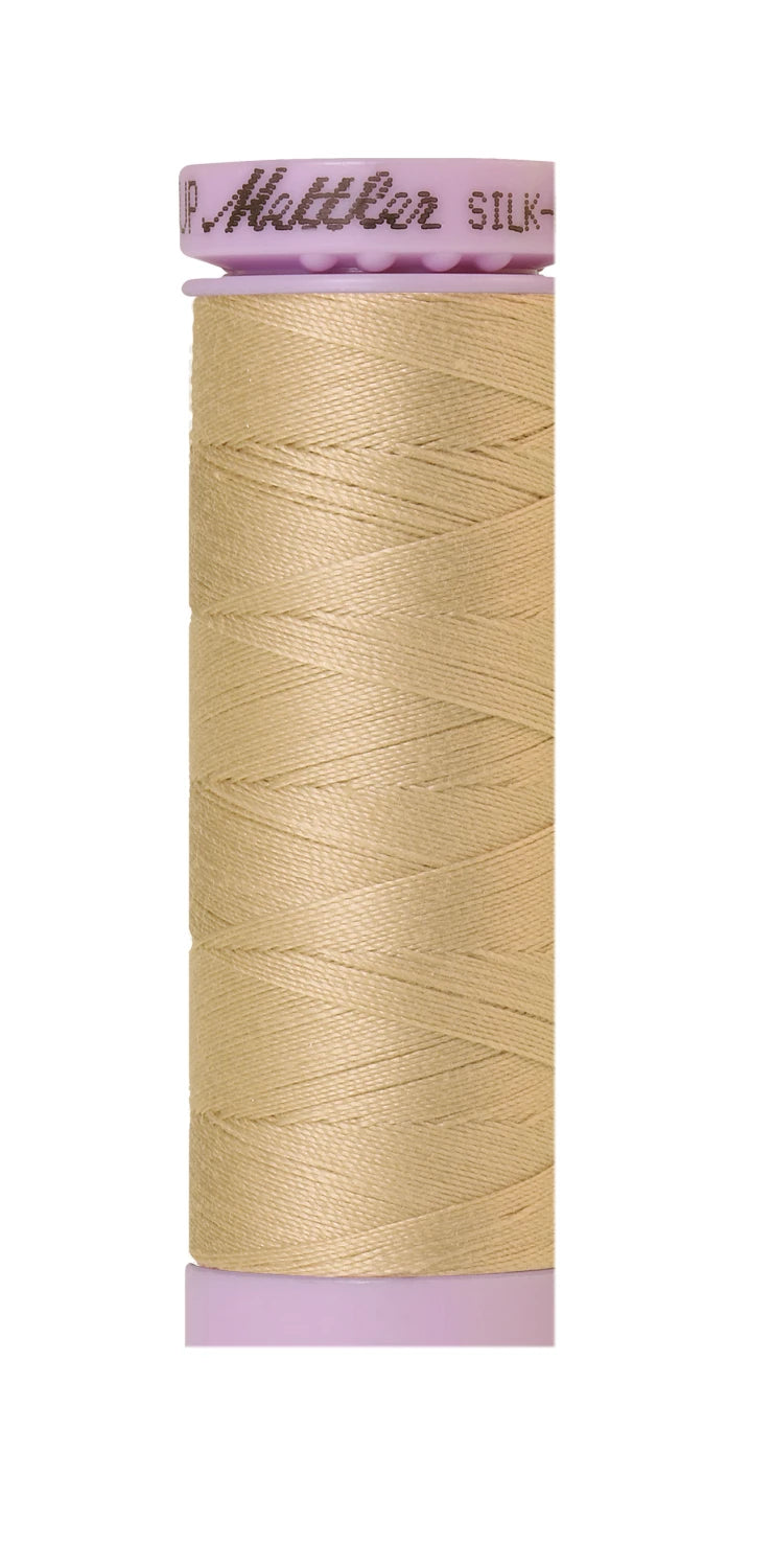 Mettler 0537 Silk-Finish 50wt Solid Cotton Thread 164yd/150M Oat Flakes