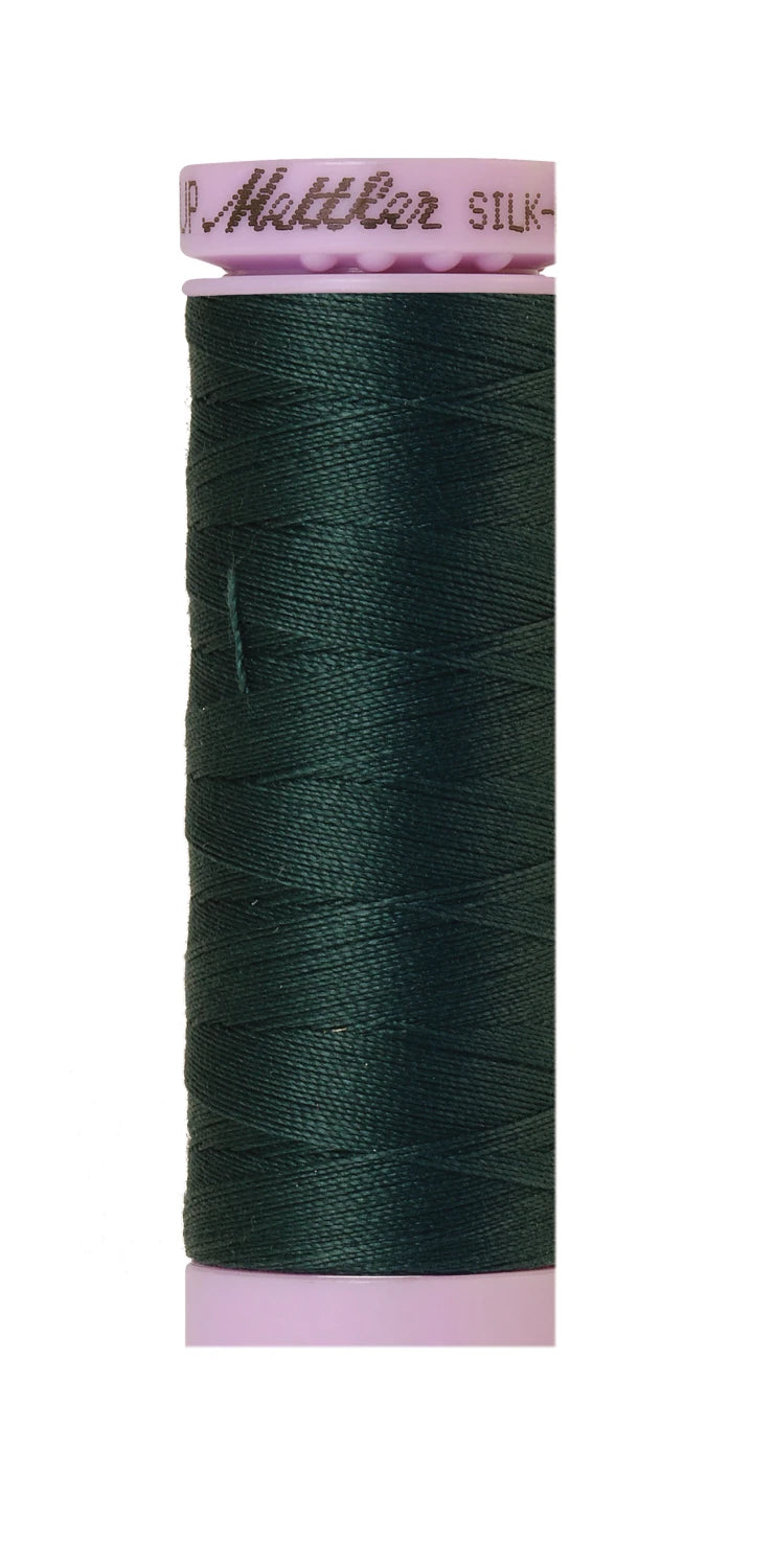Mettler 0655 Silk-Finish 50wt Solid Cotton Thread 164yd/150M Bayberry