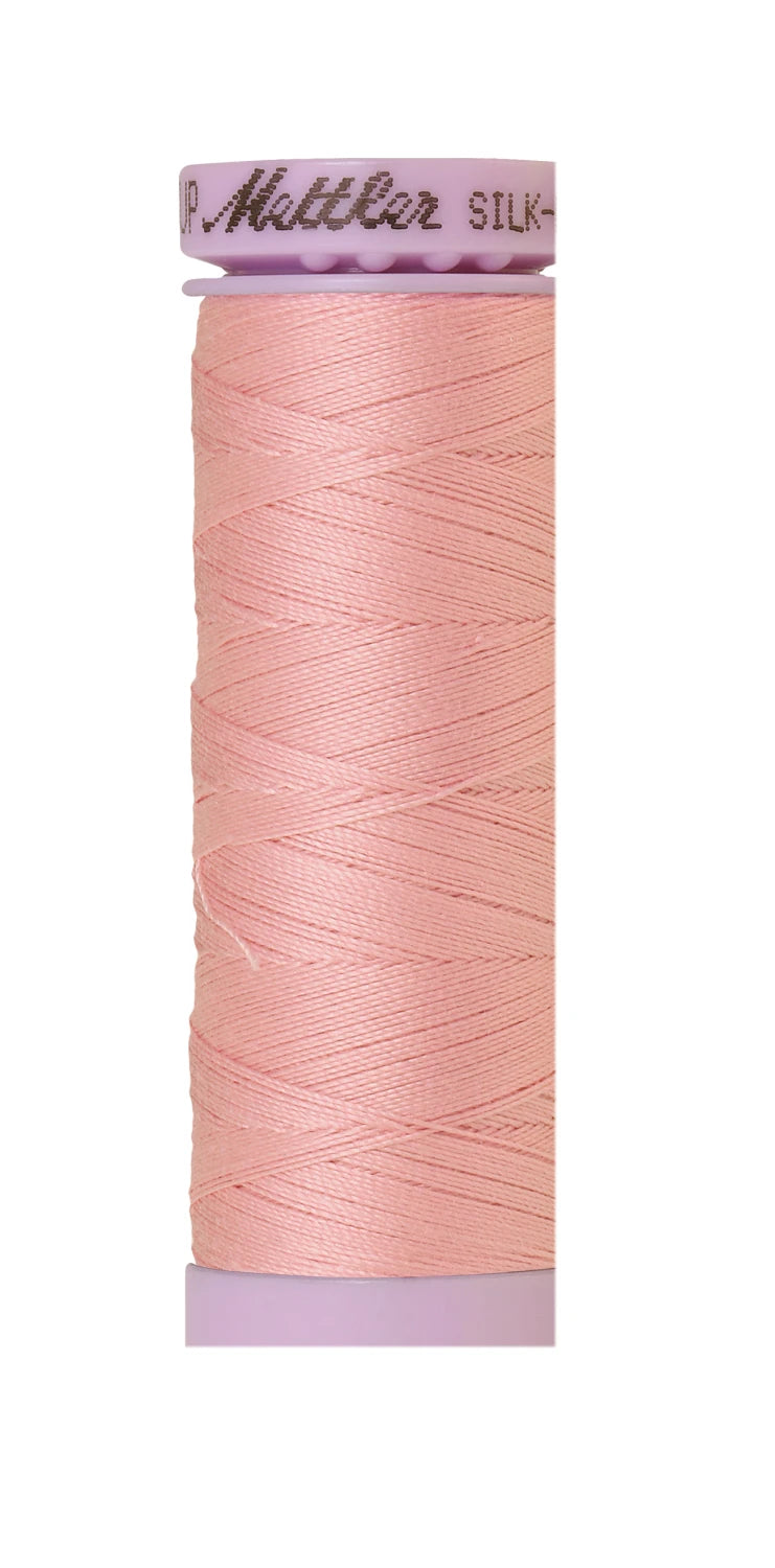 Mettler 1063 Silk-Finish 50wt Solid Cotton Thread 164yd/150M Tea Rose