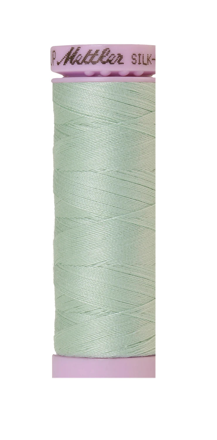 Mettler 1090 Silk-Finish 50wt Solid Cotton Thread 164yd/150M Snowmoon