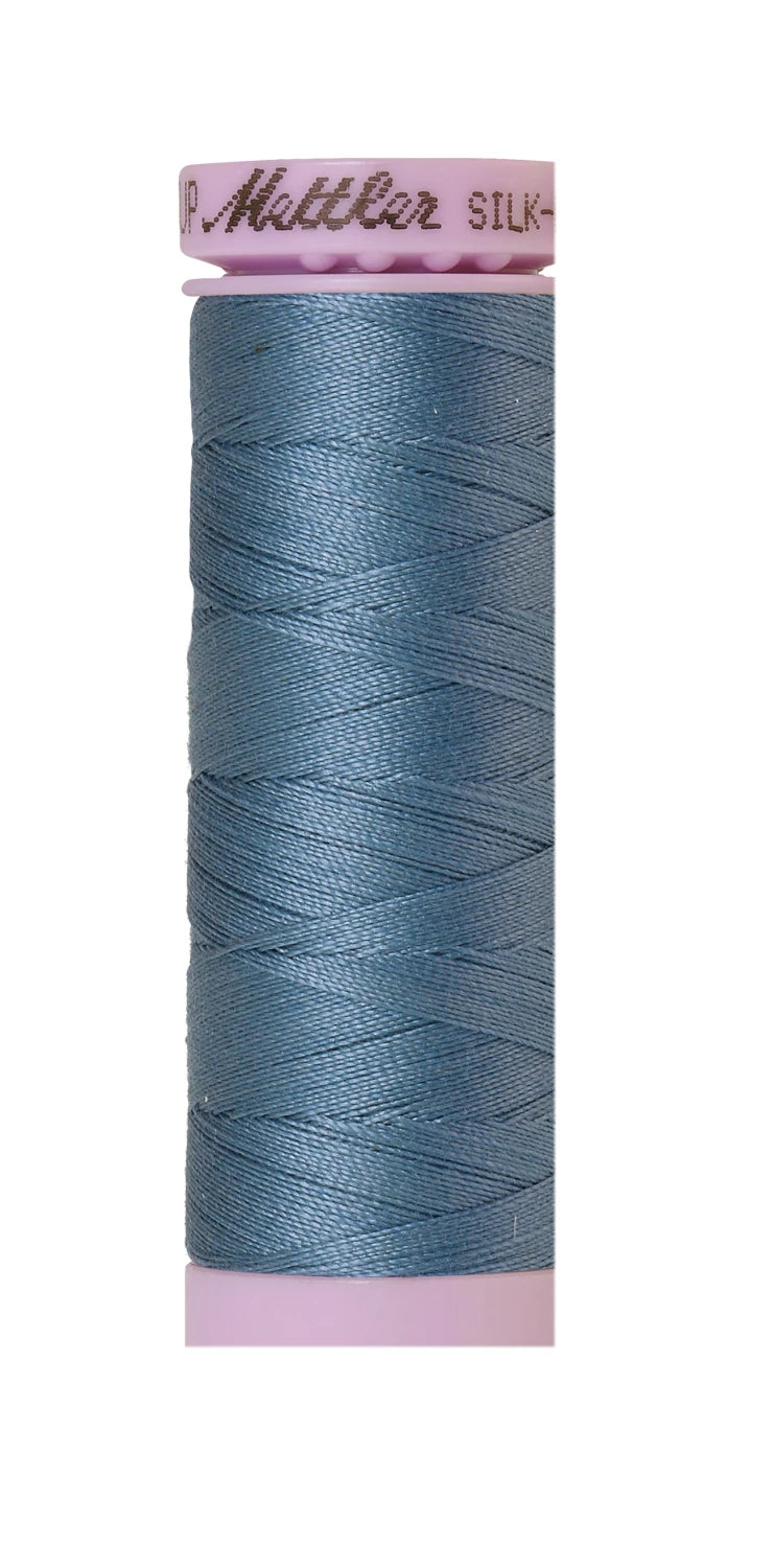 Mettler 1306 Silk-Finish 50wt Solid Cotton Thread 164yd/150M Laguna