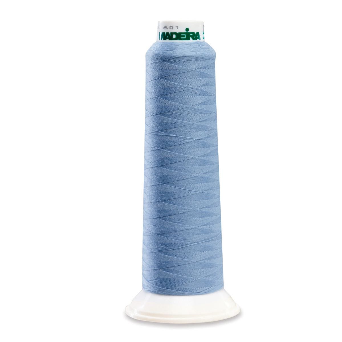 Madeira Poly Sky Blue 2000 Yd Serger Thread
