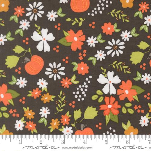 Birch and Willow Charcoal Pumpkin Patch Florals 806341